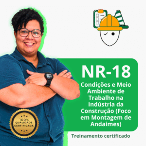 Treinamento EAD de NR-18 - Focado em Montagem de Andaimes - (com certificado)